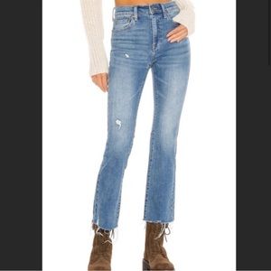 SALE pistola Highrise Straights Leg 90s Jeans Light wash